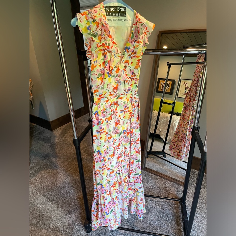 Super stylish wrap dress